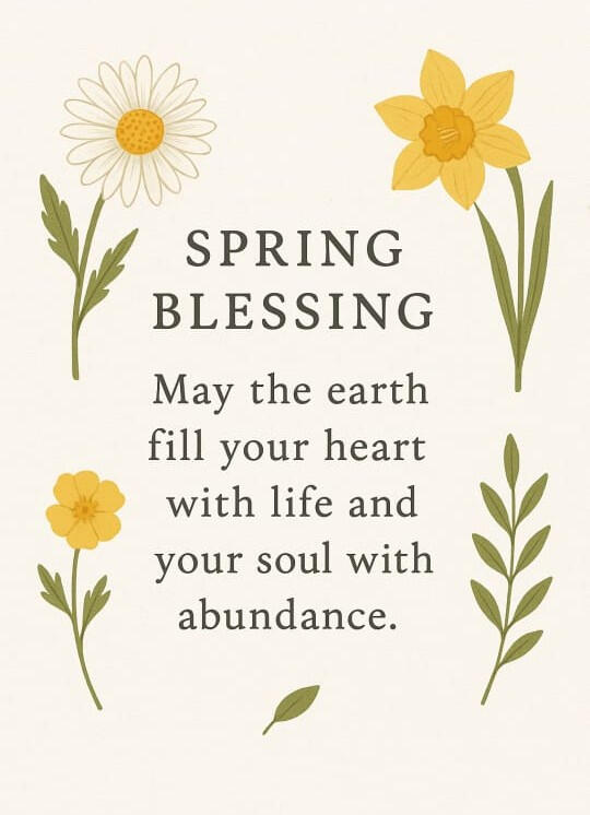Spring Blessing 2025